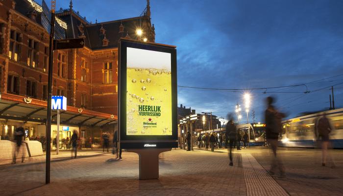 Mupi Heineke Amsterdam Mupi Heineke Amsterdam